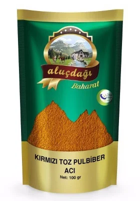 Aluçdağı Kırmızı Toz Biber Acı 100 Gr