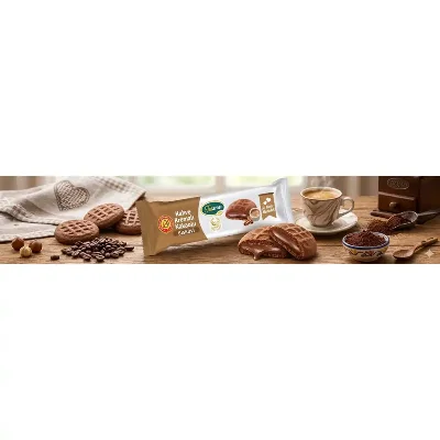 Tatarası Kahveli Kremalı Kakaolu Bisküvi 40 Gr