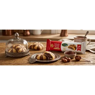 Tatarası Kakao Kremalı Mozaik Bisküvi 40 Gr