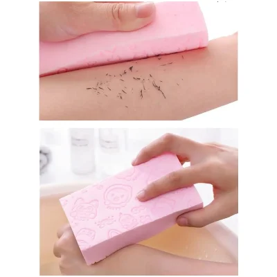 Ölü Derilerden Arındıran Sünger Pratik Kir Sökücü Peeling Banyo Süngeri