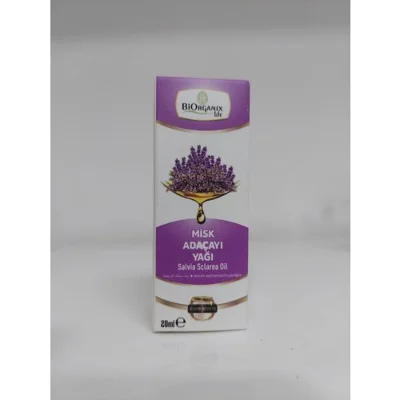Biorganix Life Misk Adaçayı Yağı 20 ml