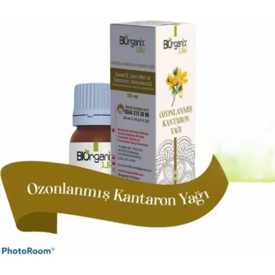 Biorganix Life Ozonlanmış Kantaron Yağı 50 Ml