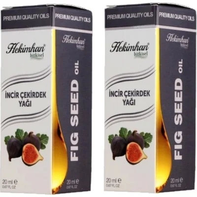 Hekimhan Incir Çekirdeği Yağı 20 Ml 2 Adet