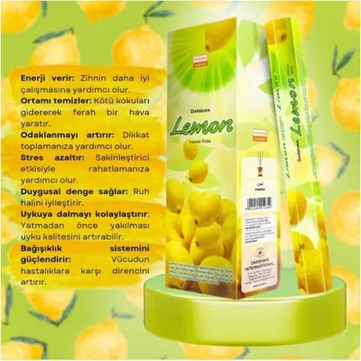 Limon Tütsüsü 20 Çubuk