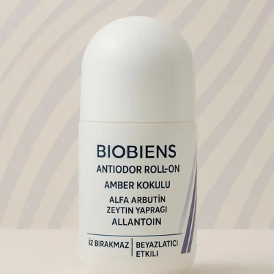 Beyazlatıcı Etkili Koku Önleyici Roll-On (Amber Kokulu) 50 Ml