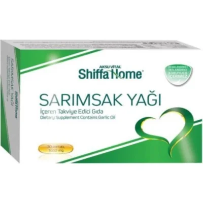 Aksuvital Sarımsak Yağı 1000 mg 30 Kapsül