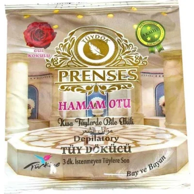 Hamam Otu Gül Kokulu Tüy Dökücü Toz 1 Adet 200 gr
