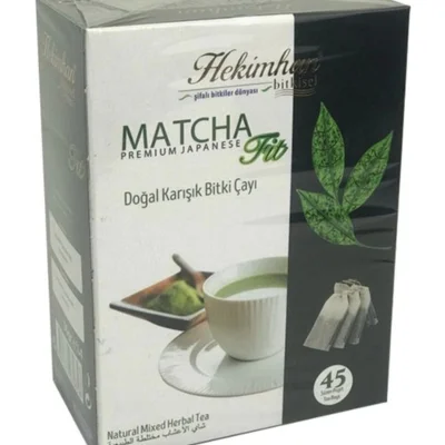 Hekimhan Bitkisel Matcha Fit Doğal Karışık Bitki Çayı 45 Poşet