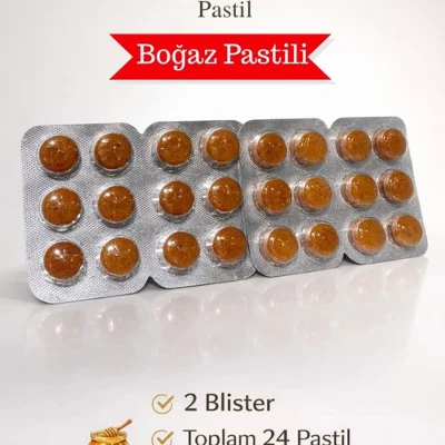 ÇareBurada Bal & Propolis Boğaz Pastili 24 Adet