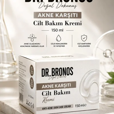 Dr. Bronos - Akne Karşıtı Bakım Kremi 150 Ml
