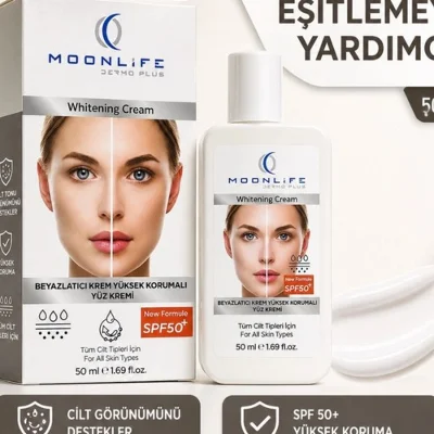 ÇareBurada Dermo Plus Cilt Tonu Eşitleyici Yüz Kremi 50 ml | SPF 50+ Koruma