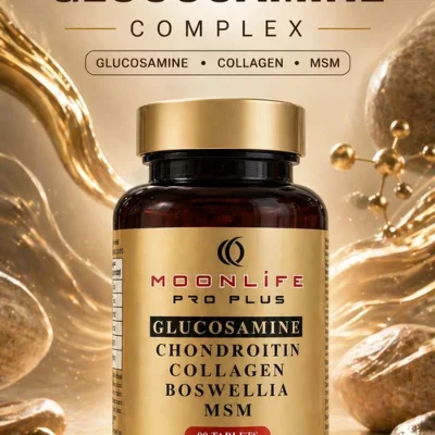 Moonlife - Glukozamin, Kondroitin, Sülfat Kapsül 90 Adet (Glukozamin & MSM & Kolajen & Akgünlük & Kondroitin)
