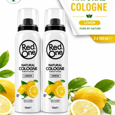 ÇareBurada 2 Adet Red One Kolonya 150 ml | Limonlu Sprey Kolonya