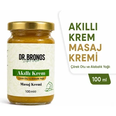 DR.BRONOS Akıllı Krem 100 ml | Çörek Otu ve Alabalık Yağlı