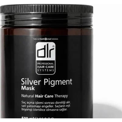 DLR Silver Pigment Saç Maskesi | Boyalı ve Röfleli Saçlar İçin Özel Olarak Geliştirilmiş