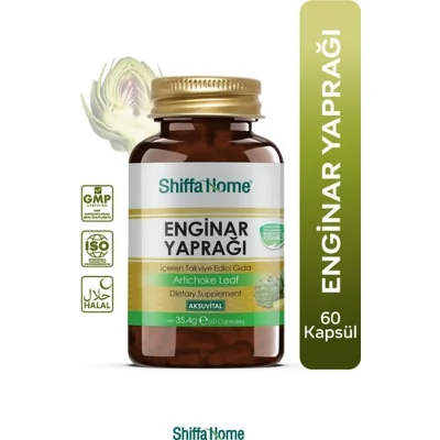 Shiffa Home Enginar Yaprağı 60 Kapsül