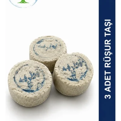 ÇareBurada Ruşur Taşı 3'lü | Beyazlatıcı Ölü Derilerden Arındırıcı Yüz ve Vücut Peelingi ( İran Hamam Taşı )