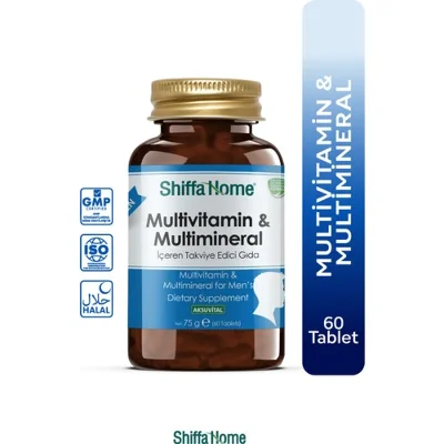 Aksu Vital Multivitamin & Multimineral - Erkek - 1260 Mg X 60 Tablet