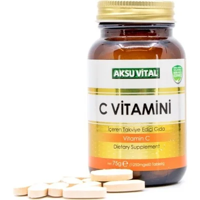 SepetseAksu Vital C Vitamini 60 Tablet 1250 gr