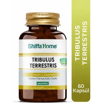 Aksuvital Trıbulus Terrestrıs Çoban Çökerten İçeren Takviye Edici Gıda 60 Kapsül