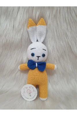 Amigurumi Organik Örgü Oyuncak Tavşan