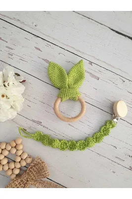 AMİGURUMİ ORGANİK ÖRGÜ OYUNCAK ÇINGIRAK SET