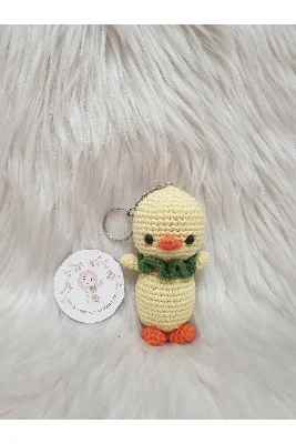 Amigurumi Örgü Oyuncak Civciv Anahtarlik