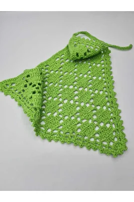 ÖRGÜ BANDANA SAÇ BANDANASI