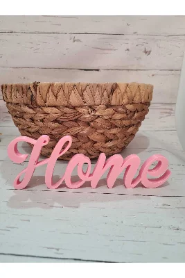 HOME el yazılı dekor biblo