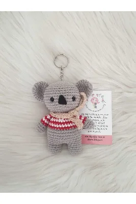 Amigurumi Kuş Anahtarlık