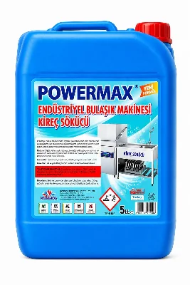 Powermax Endüstriyel Bulaşık Makinesi Kireç Sökücü 5 Litre