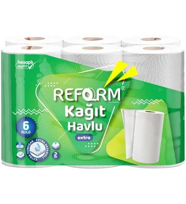 Reform Kağıt Havlu Rulo 6'lı