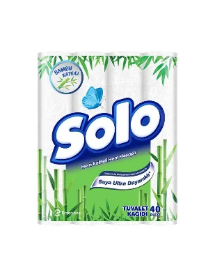 SOLO Tuvalet Kağıdı 40'lı Bambu