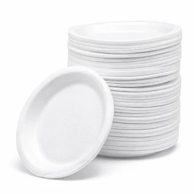 20cm Orta boy Köpük Servis Tabağı 100'lü