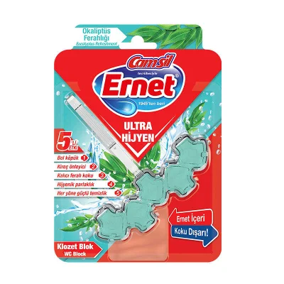 ERNET Ultra Hijyen Klozet Blok Okaliptus Ferahlığı 50 Gr