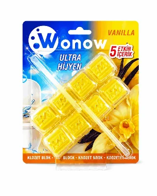Wonow Ultra Hijyen Vanilya Kokulu Klozet Bloğu 2 li