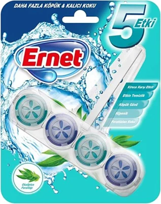 Ernet Premium 50gr Okaliptus Ferahlığı Klozet Koku Bloğu