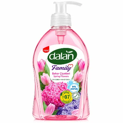 Dalan Family Bahar çiçekleri Sıvı El Sabunu 400ml