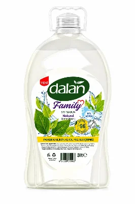 Dalan Family Natural Sıvı Sabun 3 L
