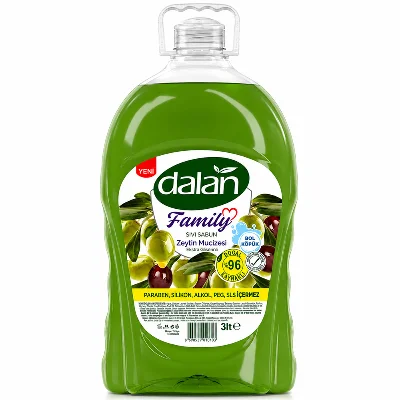 Dalan Family Zeytin Mucizesi Sıvı Sabun 3 L