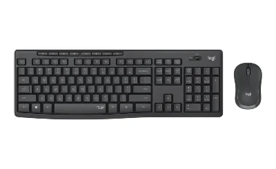 Logitech MK295 Kablosuz Klavye Mouse Set Siyah
