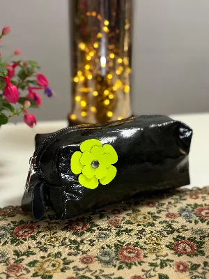 Gogo Makyaj Kozmetik Çantası Siyah Neon
