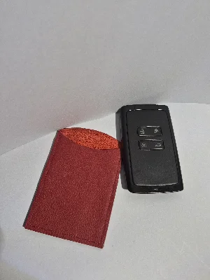 Gogo Araç Kart Anahtar Kılıfı Hakiki Deri Bordo