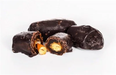 Bitter Çikolatalı Bademli Hurma 500 g
