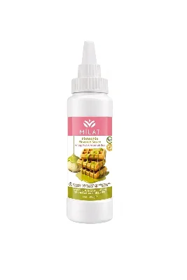 Antep Fıstık Aromalı Tatlı Çikolata Sosu 300 Gr
