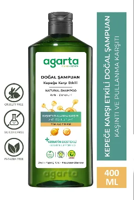 Agarta Doğal Kepek Karşıtı Saç Bakım Şampuanı