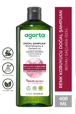 Doğal Saçlar Renk Koruyucu ve Canlandırıcı Şampuan 400 ml