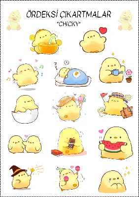 Chicky Çıkartma