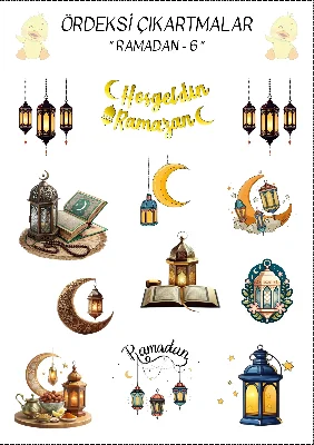 Ramazan - 6 Çıkartma