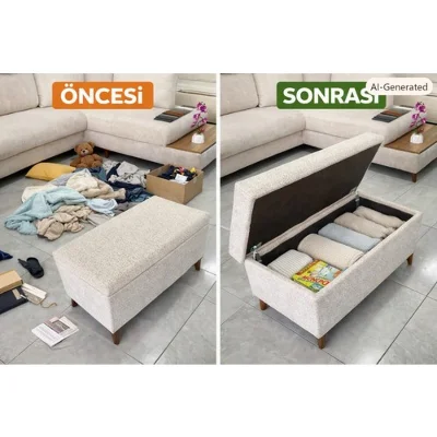 Sandıklı Puf 80 x 40 cm